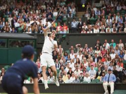 Andy Murray. El británico, segundo favorito del torneo, se encuentra a una sola victoria de las 50 en Wimbledon. AFP /