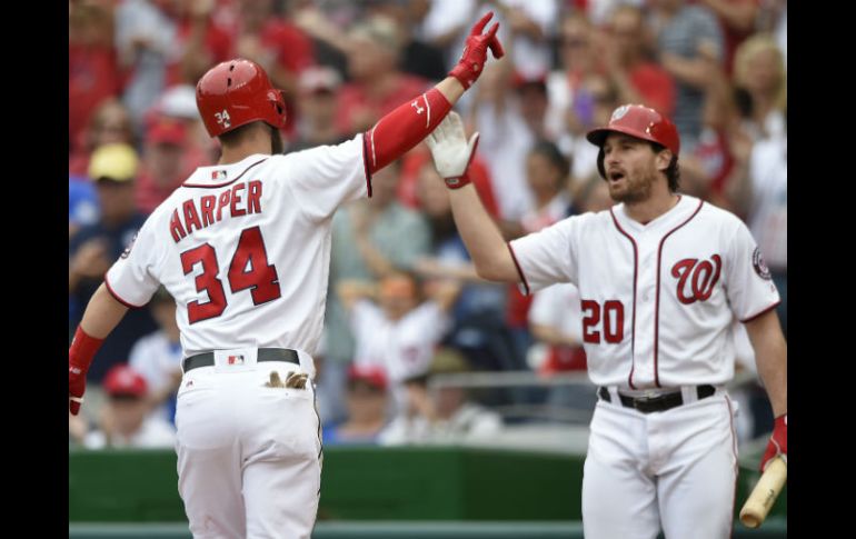 Washington apaleó por 12-1 a los Rojos de Cincinnati. AP / N. Wass