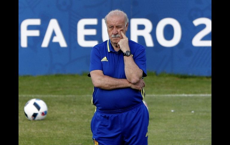 Indican que han pedido al entrenador continuar, debido a los logros que obtuvo con España: dos Eurocopas y una copa del mundo. EFE / J. Martín