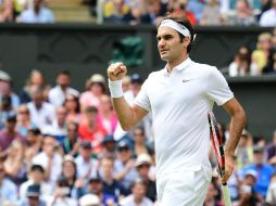 El tenista suizo busca su título número 18 de Grand Slam, el octavo en el torneo de Londres. AFP / L. Neal