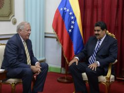 Hace dos semanas, Caracas recibió al subsecretario de Estado Thomas Shannon, enviado por John Kerry. AFP / ARCHIVO