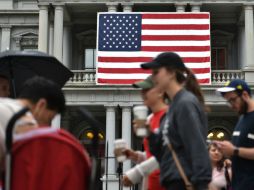 Los estadounidenses celebran hoy el 240 aniversario de su independencia del Reino Unido. AFP / M. Ngan