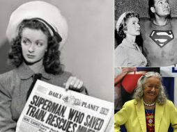 Noel Darleen Neill interpretó a Luisa Lane en la cinta 'Superman' de 1948. TWITTER / @CBNostalgia