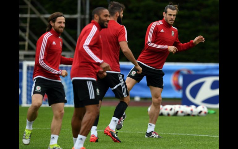 Buenas noticias para Gales, Bale se reincorpora a los entrenamientos. AFP / P. Ellis