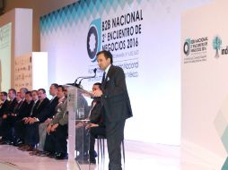 Guajardo asistió a la inauguración del segundo Encuentro de Negocios B2B organizado por Index. TWITTER / @ildefonsogv