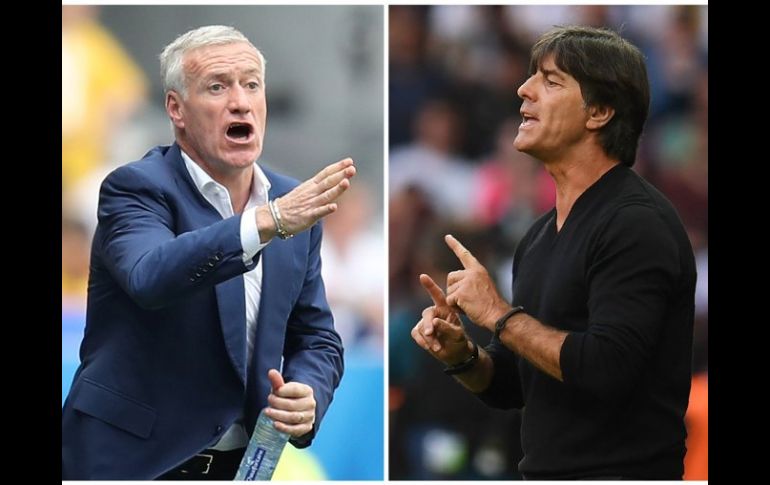 .Los entrenadores señalan que las selecciones llegan en calidad de iguales, ambas con equilibrio en su táctica. AFP / P. Stollarz