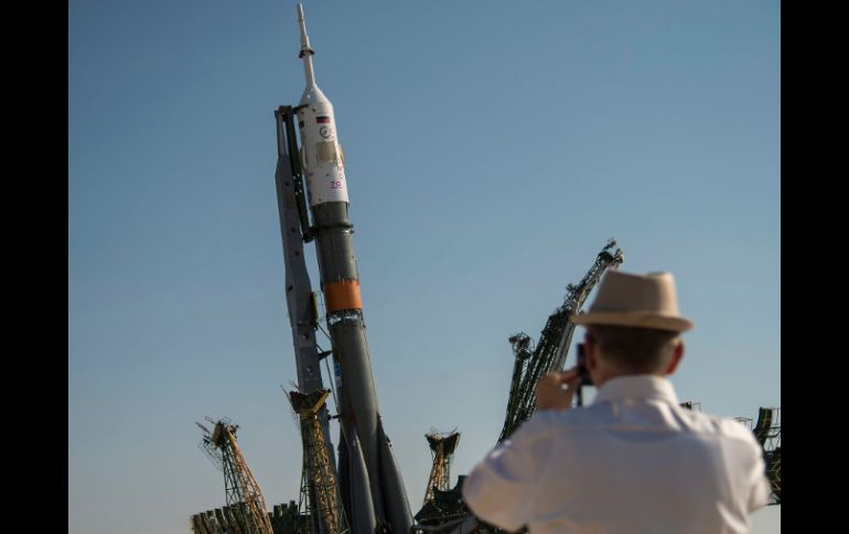 La misión de los tripulantes de la Soyuz MS-01 a bordo de la EEI tendrá una duración de cuatro meses. EFE / NASA