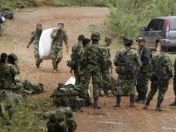 Organismos de seguridad estiman que alrededor de unos 700 guerrilleros de las FARC no querrán desmovilizarse. EFE / ARCHIVO