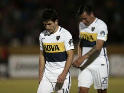 Boca Juniors pagó caro el jugar a la altura de Quito, en el segundo tiempo se quedó sin oxígeno ni reacción en el estadio Atahualpa. AP / D. Ochoa