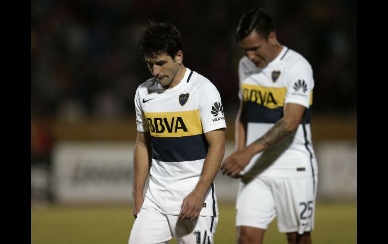 Boca Juniors pagó caro el jugar a la altura de Quito, en el segundo tiempo se quedó sin oxígeno ni reacción en el estadio Atahualpa. AP / D. Ochoa