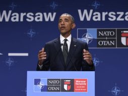 El presidente Obama participa en la cumbre De la Organización del Tratado del Atlántico Norte (OTAN). AFP / S.Walsh