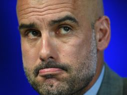 Guardiola, de 45 años, afronta su primera experiencia en la competitiva Premier League. AFP / O. Scarff