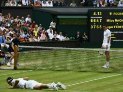 Raonic, de 25 años, se convirtió en el primer hombre canadiense que accede a la final de un torneo de Grand Slam. AFP / G. Kirk