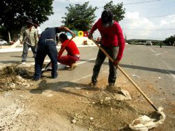 El viernes, los maestros levantaron los bloqueos que mantenían en Chiapas, excepto el de San Cristóbal de las Casas. SUN / ARCHIVO