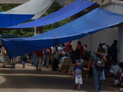 La ayuda a los manifestantes también proviene de sindicatos y partidos con poder económico. SUN / E. Hernández