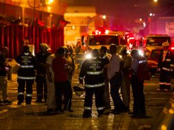 Al menos 20 locales fueron perjudicados por el incendio que se registró en el mercado Alcalde anoche. EL INFORMADOR / P. Pérez