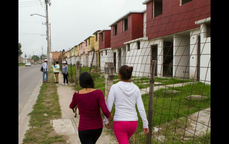 El fraccionamiento Los Arroyos (en Santa Lucía) poco a poco comienza a tomar vida. Muchos lo abandonaron por la falta de servicios. EL INFORMADOR / P. Franco