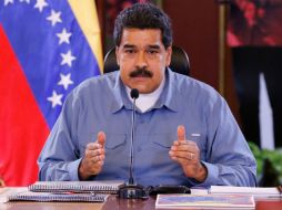 Nicolás Maduro. 'Empresa que sea cerrada, empresa que será abierta a los trabajadores'. EFE / Prensa Miraflores