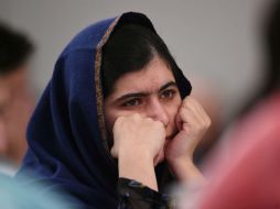 Malala había estado en contacto por Skype con un grupo de niñas de ese campamento y quería conocerlo. AP /