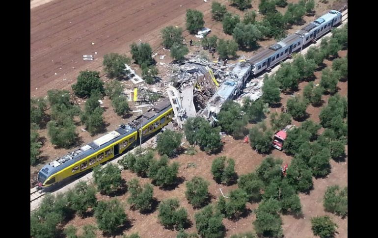 El balance del accidente va empeorando conforme pasa el tiempo. AFP / V. del Fuoco