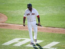 El dominicano David Ortiz, de los Medias Rojas de Boston, va a disputar su último Juego. AFP / H. How