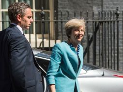 La víspera, May se convirtió en la segunda mujer de la historia británica en ocupar el cargo de primera ministra. AP / D. Lipinski