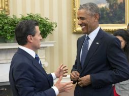 La Casa Blanca informó que el presidente Obama está deseoso de recibir a Peña Nieto. EFE / ARCHIVO