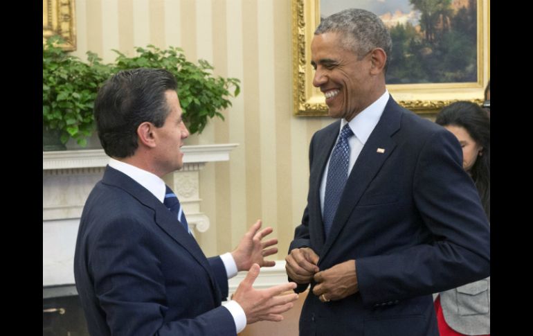 La Casa Blanca informó que el presidente Obama está deseoso de recibir a Peña Nieto. EFE / ARCHIVO