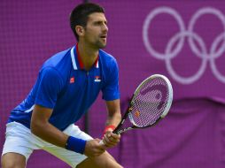 Djokovic, primero del ranking mundial, ganó una medalla de bronce en sencillos para Serbia en Beijing 2008. AFP / ARCHIVO