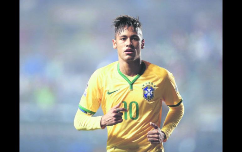 Neymar. Brasil tiene la mejor oportunidad de su vida para salir monarca en Juegos Olímpicos. EFE /