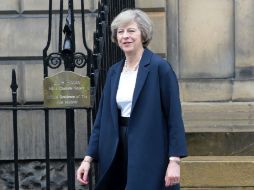 La primera ministra británica, Theresa May, ha sugerido que ni siquiera los europeos que ya residen en RU podrian quedarse. AFP / ARCHIVO