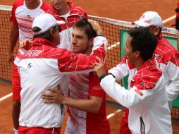 Con la victoria de Echazú, Perú avanza a la final del Grupo II de la Zona Americana de la Copa Davis. TWITTER / @CopaDavis