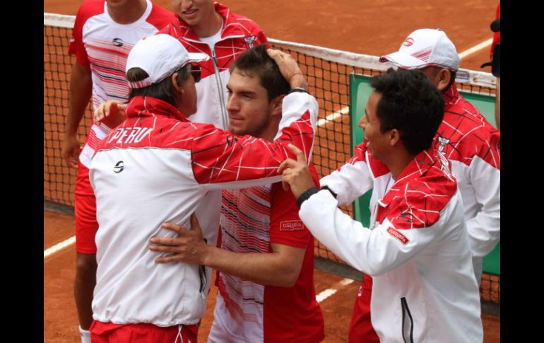 Con la victoria de Echazú, Perú avanza a la final del Grupo II de la Zona Americana de la Copa Davis. TWITTER / @CopaDavis