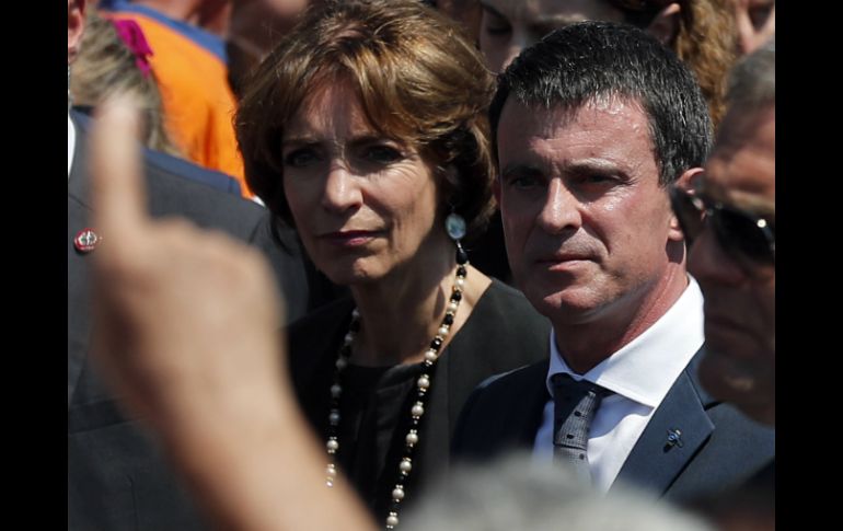 Valls no dio detalles del proyecto del que informó esta noche, luego de ser abucheado en Niza. AP / F. Mori