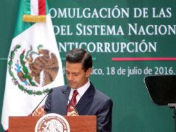 Peña Nieto pidió perdón este miércoles a la población por el tema de la 'Casa Blanca'. SUN / L. Godínez