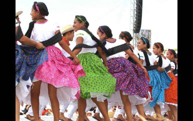 ´La Guelaguetza abarca festividades que se desarrollan del 1 de julio al 1 de agosto. NTX / G. Durán