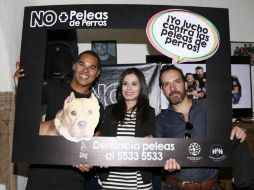 Campaña 'No más Peleas de Perros' es promovida por la organización Humane Society Internacional México. SUN / A. Salinas