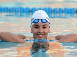 ''Será un honor para mí representar a mi país en Río (...) y me preparo para trabajar duro, confía la joven atleta. AFP / M. Mirabelli