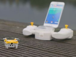 El drone podrá volar a aquellos lugares a los que sea difícil o poco recomendable entrar y proceder a la captura de pokémones. ESPECIAL / www.trndlabs.com