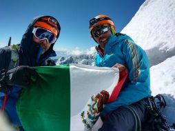 Los dos mexicanos y sus guías peruanos formaban parte de un grupo de expedición en la montala Huascarán. FACEBOOK / Chihuahua al Huascaran