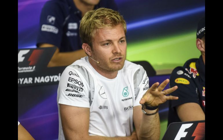 Nico Rosberg. El líder de la F1, reivindicó su figura al asegurar que su temporada 'está siendo mejor que la de cualquier otro piloto'. EFE / J. Marjai