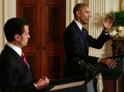 En conferencia junto a Peña Nieto, Obama subraya que espera que el golpe fallido no provoque restricción de derechos. AFP / Y. Gripas