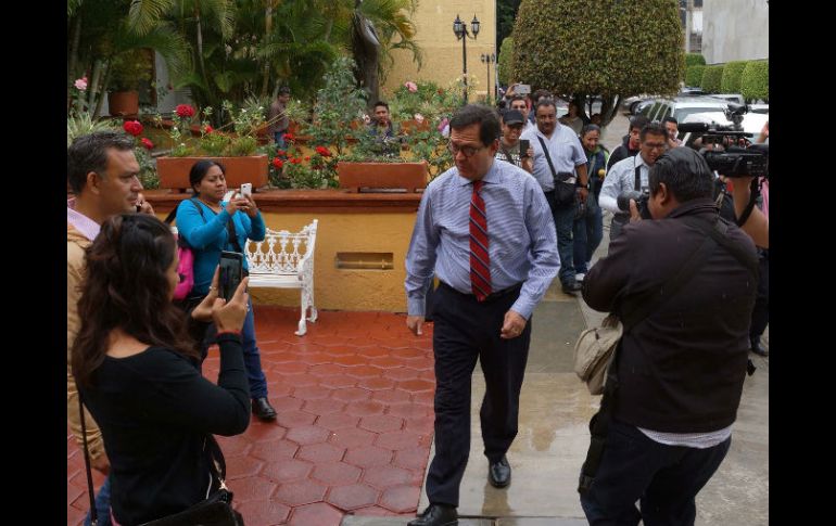 Roberto Campa además se reunió con familiares de la CNTE. SUN / JMA