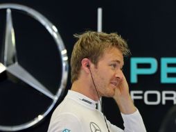 Rosberg mantuvo su liderato una vez más, y es candidato favorito para subir al podio. AFP / F. Isza