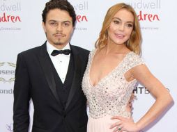 Lohan y su pareja se comprometieron el pasado abril después de unos meses de noviazgo. EFE / Archivo