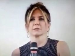 La estrella de Hollywood se emocionó tanto que no pudo evitar el llanto. ESPECIAL / Tomada de video