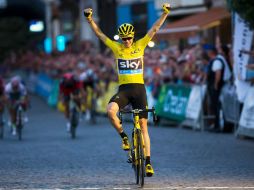 Froome se situaba en el lugar 30 del listado mundial pero logró escalas hasta el segundo peldaño. AFP / K. Van Accom