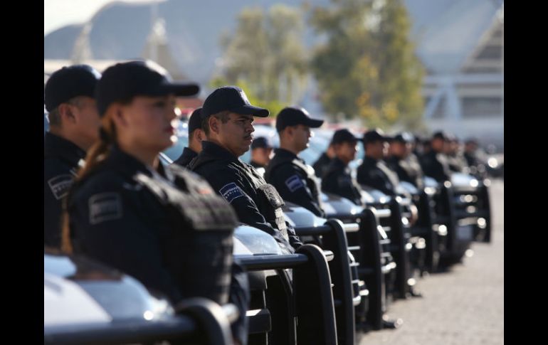 Zapopan y Guadalajara ofrecen a sus policías los mejores salarios, ya que en algunos casos van de 12 a 15 mil pesos. EL INFORMADOR / ARCHIVO