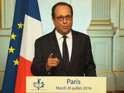 El 20 de julio, Hollande anunció que en casos especiales se podría recurrir también a la reserva operativa de segundo nivel. AFP / STR