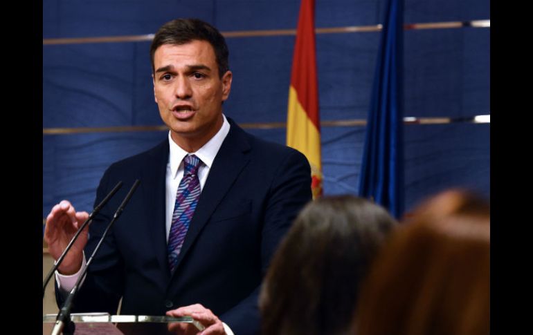 El líder del PSOE se mostró convencido de que los diputados encontrarán una solución en próximas semanas. AFP / G. Julien